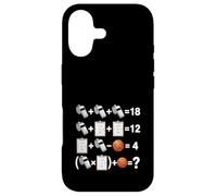 Quiz mathématiques entraîneur de Basket-Ball Coque pour iPhone 17