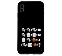 Quiz mathématiques entraîneur de Basket-Ball Coque pour iPhone XS Max