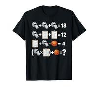 Quiz mathématiques entraîneur de Basket-Ball T-Shirt