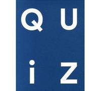 Quiz Sur une Idée de Robert Stadler - Robert Stadler - Manuella Eds - relié - Catalogue d'exposition