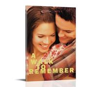 QUJIAOFUMEISUU Impression sur toile « A Walk to Remember » - Décoration murale décorative avec cadre - 30 x 45 cm