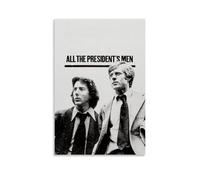 QUJIAOFUMEISUU Impression sur toile représentant tous les hommes du président - 50 x 75 cm - Sans cadre - All The President's Men - 1