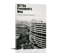 QUJIAOFUMEISUU Impression sur toile représentant tous les hommes du président - Impression sur toile - 30 x 45 cm - Motif All The President's Men