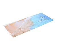 Qukaim Aquarium Paysage Autocollant Poster Artificiel Soleil Corail Simulation Silicone Plante Eau Tube Fluorescent Décoration 20x8cm Aquarium Paysage Poster PVC Fish Tank Painting