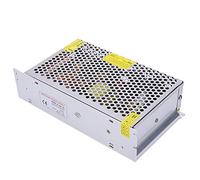 Qukaim Bloc d'alimentation CC 24 V 10 A universel à découpage régulé, une alimentation CtoDC pour bande LED CCTV, design compact, haute efficacité, 110 x 70 x 30 mm