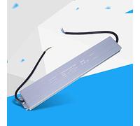 Qukaim Bloc d'alimentation ultra fin étanche à découpage AC DC, HRUW-360W-24 V, 170-240 VAC (50/60 Hz), design compact, sortie 360 W, source d'alimentation fiable