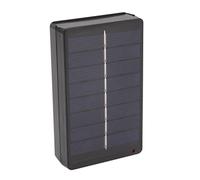 Qukaim Boîte de chargement pour panneau solaire, chargeur de batterie 1 W 4 V pour piles AA AAA 1,2 V, fournitures d'extérieur, solution de charge solaire portable