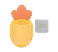 Qukaim Boîte de rangement murale en plastique pour détecteur de cheveux, caméra grossissante 100x, brosse de barbier WiFi avec laine de nylon, couvercle inférieur amovible, boîte de rangement murale