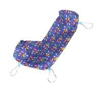 Qukaim Cachette tunnel d'angle pour cochon d'Inde - Grand espace - Pliable - Souple et respirante - Idéal pour petits animaux de compagnie - Motif monde des dinosaures - 50 cm de long