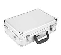 Qukaim CaseforFLYSKY Étui universel en aluminium pour télécommande, modèle 2,4 G, sac d'émetteur d'avion pour JR/Futaba/Flysky, design léger, boîte de rangement portable