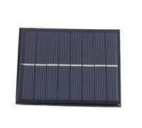 Qukaim Chargeur de panneau solaire 1 W 1 W, module de panneau solaire en polysilicium haute efficacité, rechargeable 1,2 V 2 piles AA pour éclairage domestique, portable