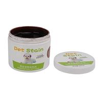 Qukaim Crème colorante pour poils de chien - Couleurs vives - Teinture semi-permanente sûre pour poils de chiens - 100 g - Design à large ouverture pour une application facile - Marron chocolat