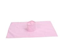 Qukaim Drap de Lit Beauté Portable Testeur d'haleine Écran Numérique LCD Drap de Table de Massage Drap Coton Lavable Housse avec Trou pour le Visage 80x50cm Confortable pour Salon Spa - Rose