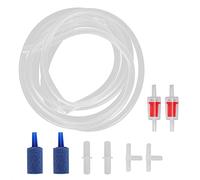 Qukaim Ensemble de clapets anti-retour pour aquarium en accory - Adaptateur de tuyau d'eau en plastique - Diamètre variable - Pour accords d'air d'aquarium - Combinaison A