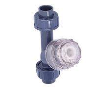 Qukaim Filtres d'irrigation Y à faible résistance, filtres de tuyau d'eau de jardin pour aquarium, filtre à sédiments en PVC, irrigation goutte à goutte en ligne, large application, facile à installer