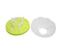 Qukaim Gamelle puzzle pour chat - Mangeoire lente - Amovible - Réglable - Design antidérapant pour manger lentement et s'entraîner - Diamètre de 25 cm - Convient à toutes les tailles de chat