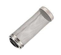 Qukaim Grille de protection pour filtre d'aquarium en acier inoxydable 304, couvercle de filtration sûr, noir, diamètre intérieur 12 mm, pour petits aquariums