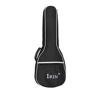Qukaim Housse pour ukulélé 66 cm, sac de transport imperméable avec double bandoulière réglable, sac à dos résistant aux chocs, poche extérieure, rembourrage pour guitare ukulélé, multicolore