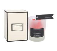 Qukaim Jolie bougie d'aromathérapie en forme de fruit rouge, bougie mignonne portable pour décoration de la maison, cadeau romantique, idéale pour la relaxation et l'ambiance, 113,4 g
