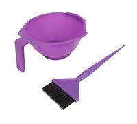 Qukaim Kit de teinture pour cheveux, 2 pièces d'outils de coloration des cheveux, comprend des pinces à cheveux et des pinces à bec de canard pour une utilisation à domicile en salon, idéal pour la