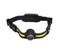 Qukaim Lampe frontale LED rechargeable par USB XPG avec zoom COB pour la pêche en plein air