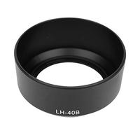 Qukaim LH-40B Pare-soleil portable en plastique pour objectif d'appareil photo Olympus M.ZUIKO 45 mm f1.8, pare-soleil, pare-soleil pour objectif d'appareil photo Accory