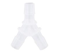 Qukaim Lot de 10 connecteurs de pompe à air pour aquarium - Connecteur de type Y - Raccords de tuyau souples pour pompe à air d'aquarium, jonction à 3 voies, 3,9 mm, accessoires d'aquarium