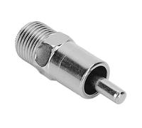 Qukaim Lot de 10 mangeoires automatiques en acier inoxydable avec bouchon en cuivre, design à bec rond, convient pour l'élevage de porcs