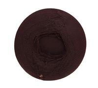 Qukaim Lot de 144 filets à cheveux jetables en nylon respirant pour salon à domicile, ventouse de style punk, marron foncé, queue de cheval de casque, noir, rose, violet
