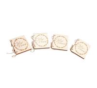 Qukaim Lot de 2 livres de vœux de mariage, superbes livrets de déclaration de cartes-cadeaux, accessoires de mariage, style 1, livrets décoratifs pour cérémonie, 14 x 21,6 cm