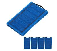 Qukaim Lot de 4 cartouches filtrantes à charbon bleu pour aquarium, compatibles avec réservoirs de tortue, accords d'aquarium, pièces filtrantes