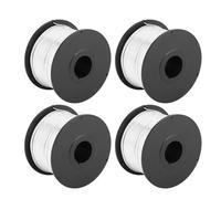 Qukaim Lot de 4 fils de fixation en acier pour machine à attacher des barres d'armature automatique, construction robuste, convient pour les projets de renforcement 110 m x 0,8 mm