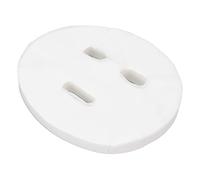 Qukaim Lot de 6 paires de patchs en silicone pour masque facial - Papier de fibre de la peau - Jetables - Réutilisables - Pour salon de beauté et spa