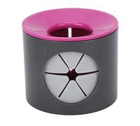 Qukaim Lot de 6 pinces à cheveux professionnelles pour salon de coiffure, support de brosse à cheveux, support de peigne à forte capacité de charge, noir et violet