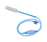 Qukaim Nettoyeur de gravier pour aquarium - Siphon sous vide - Mini changeur d'eau manuel - Idéal pour aspirer les déjections de poisson - Facile à utiliser - Design compact - Convient à tous les