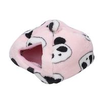 Qukaim Nid d'hiver en peluche épaisse pour animal domestique, lit pour cochon d'Inde et écureuil volant, nid en peluche confortable, idéal pour les petits animaux de compagnie, 30 x 25 cm