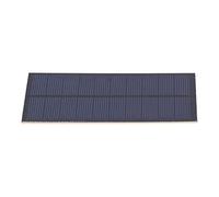 Qukaim Panneau solaire photovoltaïque chargeur de batterie au lithium 3,7 V, cellule photovoltaïque en polysilicium pour le chargement à faire soi-même, convient pour applique murale de pelouse