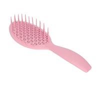 Qukaim Peigne creux statique pour le cou de barbier, brosse douce de coupe de cheveux avec poignée antidérapante, design creux pour l'épilation, peigne de massage pour la maison et le salon de
