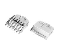 Qukaim Peigne de guidage vintage à tête d'huile pour tondeuse à cheveux, peigne de guidage des dents de positionnement par galvanoplastie, accessoire de coupe de cheveux pour usage professionnel de
