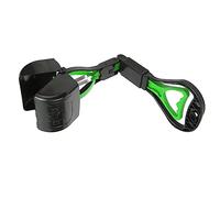 Qukaim Pelle à déjections canines pour animaux de compagnie, multifonction à longue poignée, pliable, portable, pour une utilisation en extérieur, haute résistance, vert
