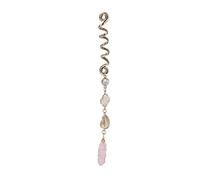 Qukaim Pendentifs pour cheveux tressés - Pendentifs dreadlocks en alliage - Boucles de bijoux pour cheveux - Clips de décoration de cheveux pour fêtes, mariages, expositions, boule de printemps, perle