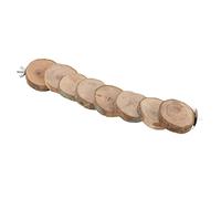 Qukaim Pont échelle en bois pour hamster, jouet d'escalade pour petits animaux de compagnie, design à 8 échelles, idéal pour hamsters, rats et oiseaux, plate-forme de jeu et d'exercice