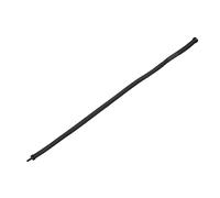 Qukaim Rideau d'air mural flexible pour aquarium, rideau d'air mural flexible, tube à bulles d'oxygène en caoutchouc, 44 cm, bande diffuseur d'air pour aquarium, fournitures d'aquarium