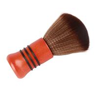 Qukaim Sac à outils de coiffure rétro professionnel avec brosse à épousseter pour le cou, brosse à cheveux de nettoyage pour cheveux cassés, étui de barbier noir
