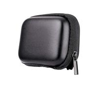 Qukaim Telesin Étui de protection avec fermeture éclair pour Hero 9 10 Noir, semi-ouvert, étanche IP54, design compact, accories de caméra d'action, multicolore