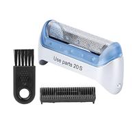 Qukaim Tête de rasoir de rechange pour rasoir électrique Braun Series, compatible avec 20S 2675 2775 2776 2778 2864 2865 2866 2874, coupe-feuille durable pour rasage de précision