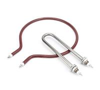 Qukaim Tube chauffant pour incubateur en forme de U, élément chauffant rond pour poulet, canard, oie, 300 W, accords de chaleur, humidifie les accords