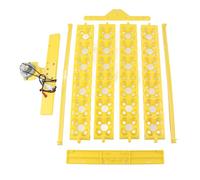 Qukaim XM 18G Système d'incubateur d'œufs de volaille, capteur automatique de température et d'humidité pour poulet, oie, canard, 220 V, contrôleur de tat PID, capacité de 24 œufs, plateau de tournage