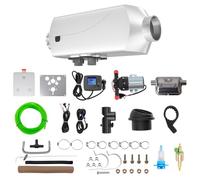 QUKFGCLGM Chauffe-Eau intégré au Carburant 8 KW, Chauffage Diesel 12 V avec écran LCD, kit de réparation, pour Voiture, Camion, Garage, Bateau, Camping-Car et extérieur.