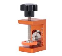 QUKFGCLGM Kit de gabarit de perçage de Poche, gabarit de perçage de Poche réglable en Alliage d'aluminium avec Support étendu, Foret à molette pour Le Travail du Bois
